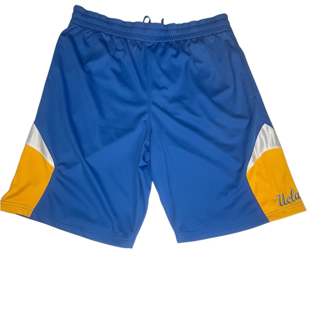 UCLA Pro Edge Athletic Shorts Blue and Yellow
